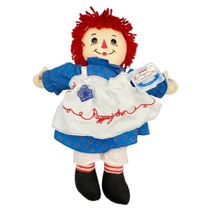 Applause 16 Zoll klassische Raggedy Ann weiche Stoffpuppe mit Etikett signiert von Joni Gruelle - Bild 1 von 7