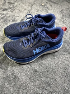 Scarpe da corsa Hoka One One Gaviota 5 uomo taglia 10,5 D blu campana cielo sera - Foto 1 di 9