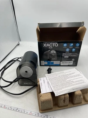 X-ACTO Electric Pencil Sharpener XLR Corded Transparent Shavings Tray Black - Image 1 of 4