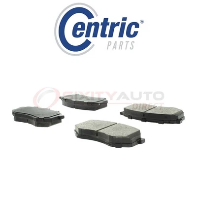 Centric C-TEK Metallic Disc Brake Pads for 1987-1989 Chrysler Conquest 2.6L ma Foto 1 de 4
