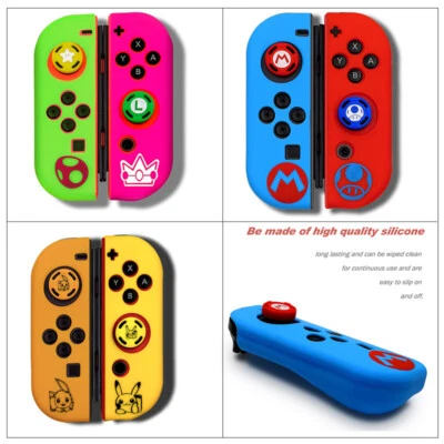Nintendo Switch Silikon Cover SCHUTZHÜLLE Joy-Con Controller Schute HÜLLE Case - Bild 1 von 4