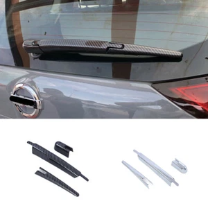 Cubierta limpiaparabrisas trasero de fibra de carbono para Nissan Rogue X-Trail 2014-2023 - Imagen 1 de 5