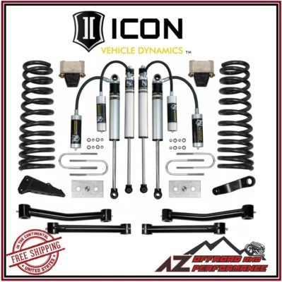 ICON 4.5" Suspension System Stage 2 For 2003-2008 Dodge Ram 2500 3500 4WD  - Image 1 of 3