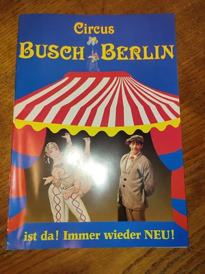 Circus Busch Berlin Roland Bremen Programmheft Geier Zirkus Cirque Circo Alfeld - Bild 1 von 3