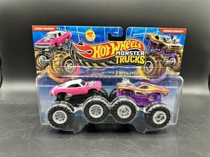 Hot Wheels 1:64 Demo Doubles Monster Trucks Dodge Charger R/T vs Rodger Dodger - Picture 1 of 2