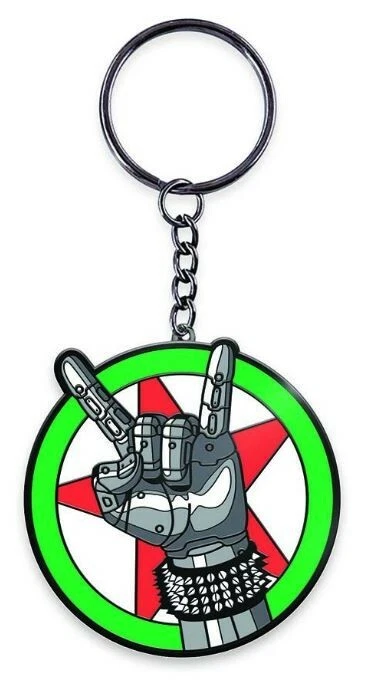 Cyberpunk 2077 Silverhand Metall Schlüsselanhänger 5 cm - Dark Horse