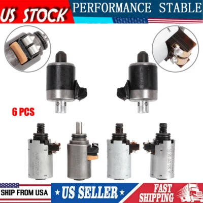 6Pcs Transmission Solenoid Valve Kits 5-Speed For 722.6 Mercedes-Benz 1996-2006 - Image 1 of 4