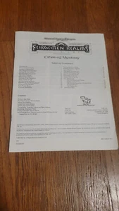 Advanced D&D - 9262 - Forgotten Realms - City of Mystery - Campaign Guide (1989) - Picture 1 of 2