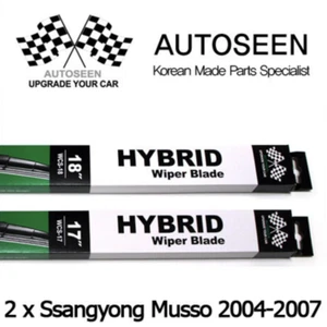 For SSANGYONG MUSSO 2004~2007 WCS-17 & WCS-18(pair) Windscreen Wiper Blades - Picture 1 of 3