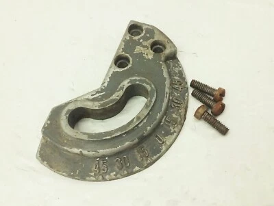 Vtg Craftsman 103 4 3/8" wood jointer Fence protractor scale segment head - Image 1 of 4