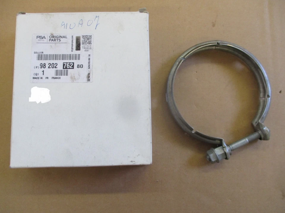 Citroen Peugeot Opel 1,2 THp Schelle Auspuffschelle Katalysator Ø90mm NEU orig. - Bild 1 von 4