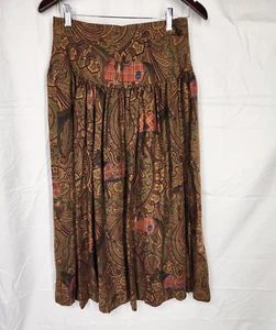 Escada Margaretha Ley Pferd Faux Wickelrock Größe 40 W. Germany Vintage EUC - Bild 1 von 11