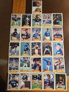 1982 Fleer - HOUSTON ASTROS - Complete Team Set (26 cards) **Set Break** - Picture 1 of 1