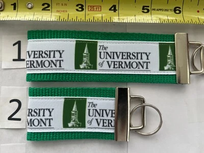 Universidad de Vermont Llavero Catamounts Regalo 4 Ella Él Mamá Papá Alumno Grado UVM Foto 1 de 4