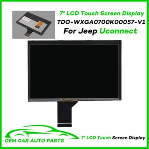 7" Car Radio LCD Touchscreen Display für 2017-2020 Jeep Compass Uconnect Factory - Picture 1 of 14