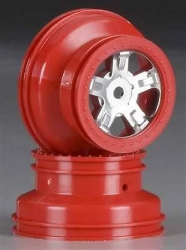 Traxxas 1/16 Slash Red Dual Profile SCT Wheels - Image 1 of 1