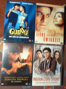 4 verschiedene Bollywood Filme mit Shahrukh Khan - Bild 1 von 1