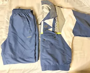 Vintage 90s Light Blue IXSPA Tracksuit Women’s Size Large - Picture 1 of 7