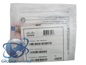 NUEVO SELLADO GENUINO CISCO SFP-10G-ZR-S - 10GBASE-ZR Clase Empresarial - DE POR VIDA CON - Imagen 1 de 1