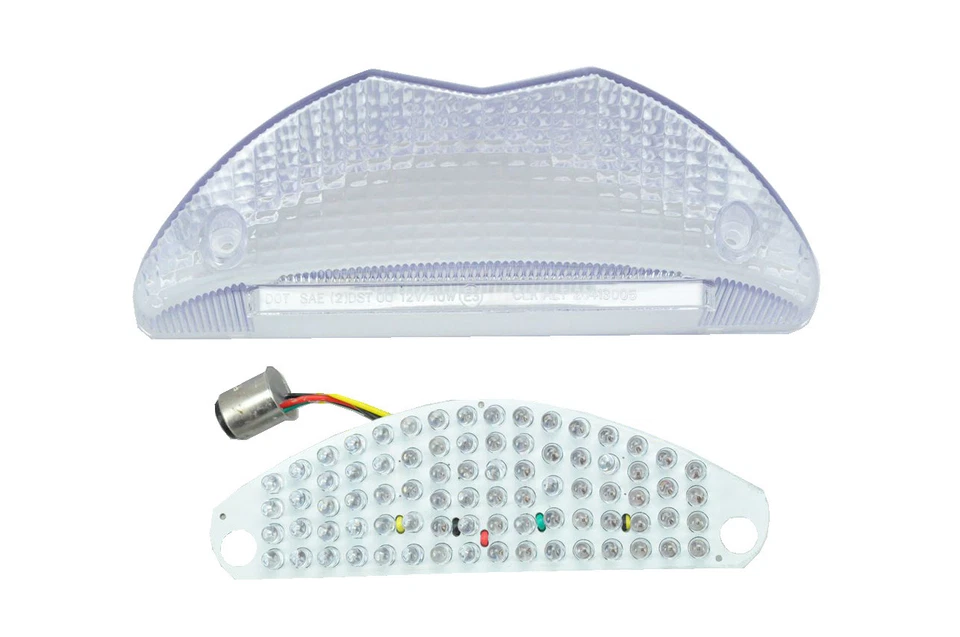 Luz trasera de freno LED para BMW F650GS G650GS R1200GS F800S/ST/R/GT transparente Foto 1 de 1