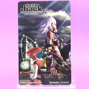 .hack Vol. 3 Bandai Promo phone card 2002 Cyberpunk Animation collectible - Picture 1 of 8