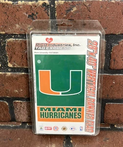 Bandiera bandiera verticale Miami Hurricanes 40” x 28” - Foto 1 di 4