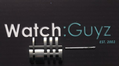 BURBERRY Heritage Collection Orologio di ricambio nero grigio collegamento e spilla per BU2305