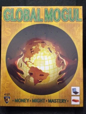 Global Mogul Board Game Mayfair Games 4127 Money Might Mastery - Image 1 of 4