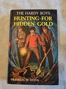 Vintage 1963 Hardy Boys Hunting for Hidden Gold Book by Franklin W. Dixon - Picture 1 of 10