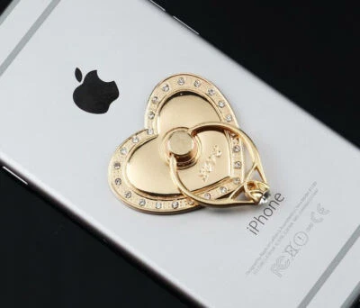 Soporte universal giratorio 360 para teléfono celular/tableta anillo de dedo - cristales Foto 1 de 4