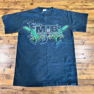 Рубашка мужская черная АТАКА ПРИШЕЛЬЦЕВ Universal Studios Орландо подростковая маленькая - Изображение 1 из 3