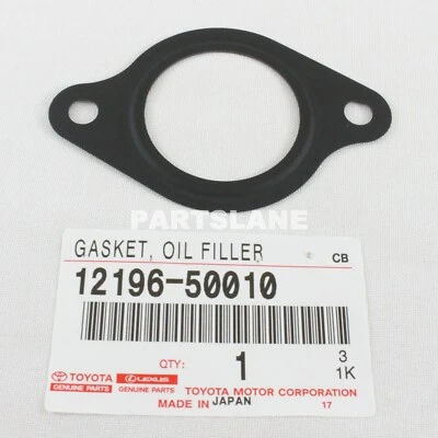 12196-50010 Toyota OEM Genuine GASKET, OIL FILLER CAP HOUSING - Изображение 1 из 2