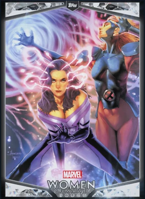 Jean Grey / Braddock  Women of Marvel Award  - Topps Marvel Collect Digital card - Image 1 of 4