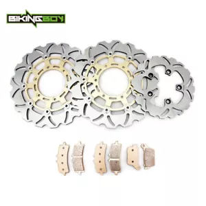 Front Rear Brake Disc Rotors Pads For Suzuki GSX-R 1000 2012-2016 GSXR 600 11-21 - Bild 1 von 13