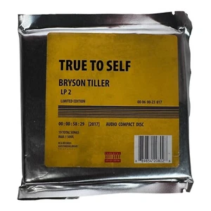 True To Self LP 2 by Bryson Tiller [Explicit, Limited Edition] (CD, 2017) Rare - Picture 1 of 2