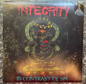Integrity In Contrast of Sin White Vinyl 7" Single Dark Empire Records New - Picture 1 of 4