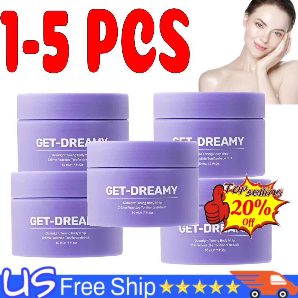 GET-DREAMY Loción Corporal Tonificante Crema Estiradora Corporal 50g Caliente. Foto 1 de 4