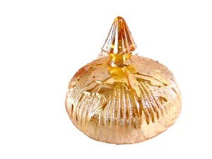 Carnival glass bowl lid(1914AAA1) preowned good no dish - Picture 1 of 6