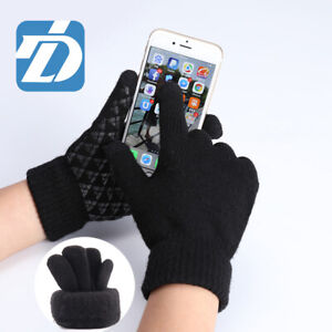 Warm Touch Screen Gloves Soft Wool Winter Gloves women men gloves