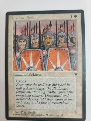 MTG Magic The Gathering Card Icarian PhalanSummon Soldiers White Fallen Empire - Image 1 of 2