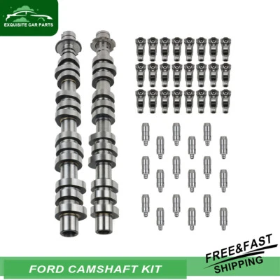 Left & Right Camshaft Rocker Lifter arms kit For 05-14 Ford F150 F250 5.4L Foto 1 de 4
