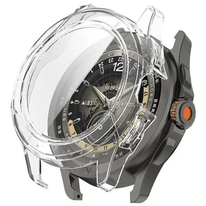 Do Xiaomi Watch S4 Sport Plastikowe etui na zegarek + hartowane szkło 9H przezroczyste - Zdjęcie 1 z 5