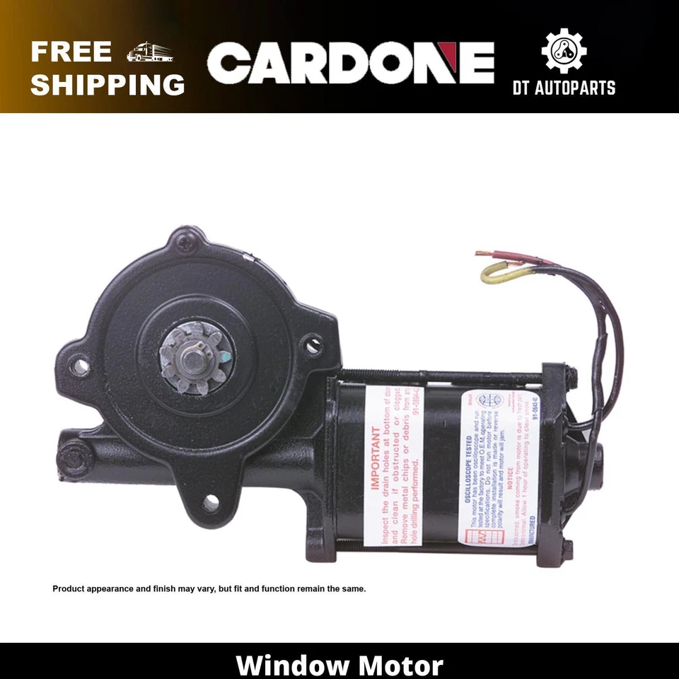 For 1990-1997 Ford Aerostar Window Motor Front Right Cardone 1991 1992 1993 1994 - Image 1 of 4