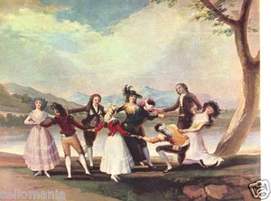 POSTAL GOYA LA GALLINA CIEGA MUSEO DEL PRADO PAINTING POSTCARD PAINTER   TP10317 - Picture 1 of 1