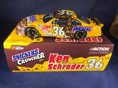 F2-88 KEN SCHRADER #36 M&M’s / SNICKERS CRUNCH BAR 2001 PONTIAC GRAND PRIX - Image 1 of 4