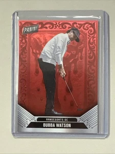 2025 Panini Cyber Monday Bubba Watson Red /75  - Picture 1 of 2