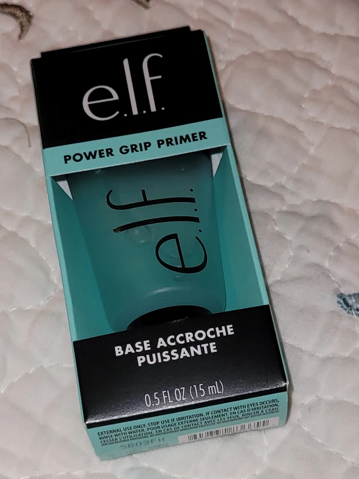 E.L.F. Power Grip Primer New Trial Size 15ml 0.5oz New With Box  - Image 1 of 3