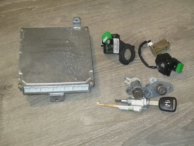 4-дверный седан 2003 Honda Civic LX комплект замков ECU иммобилайзер и ключ - Изображение 1 из 4