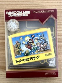 Super Mario Bros Famicom Mini Box Instruction USA Used Retro Game