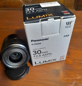 Panasonic Lumix G Macro 30 mm f/2.8 asf. Obiettivo O.I.S MFT- - Imagen 1 de 5